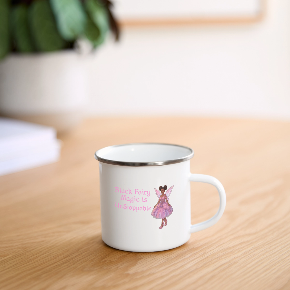 Black Fairy Magic Camper Mug - Image 2