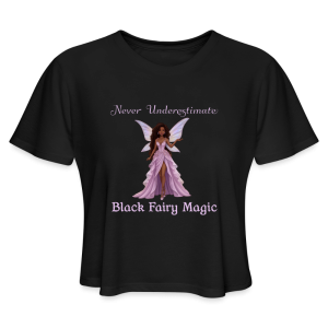 Never Underestimate Women's Cropped T-Shirt