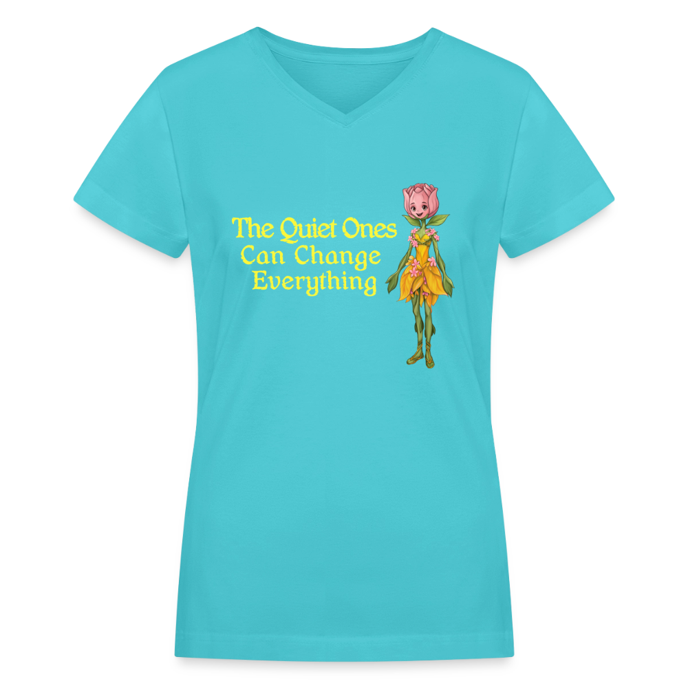The Quiet Ones Women's V-Neck T-Shirt