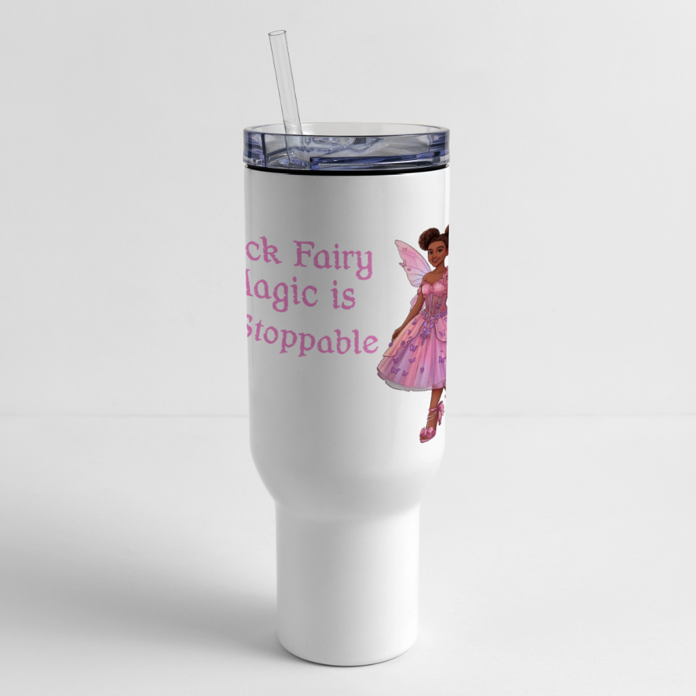 Black Fairy Magic 40 oz Travel Tumbler - Image 3