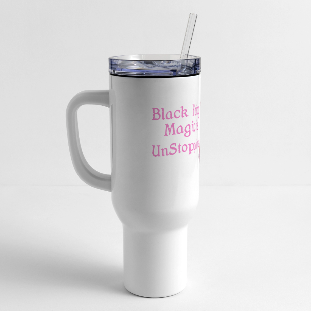 Black Fairy Magic 40 oz Travel Tumbler - Image 4